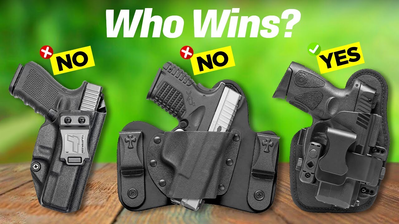 Best Inside Waistband Holsters 2024 - The Only 5 You Should Consider Today