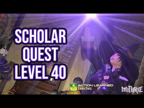 FFXIV 2.1 0192 Scholar Quest Level 40