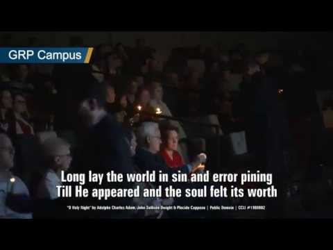Gateway Church 2014 Candlelight - O Holy Night - Rebecca Pfortmiller Hart &Hallelujah Chourus