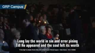 Gateway Church 2014 Candlelight - O Holy Night - Rebecca Pfortmiller Hart &amp;Hallelujah Chourus