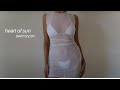 heart of sun swim try on