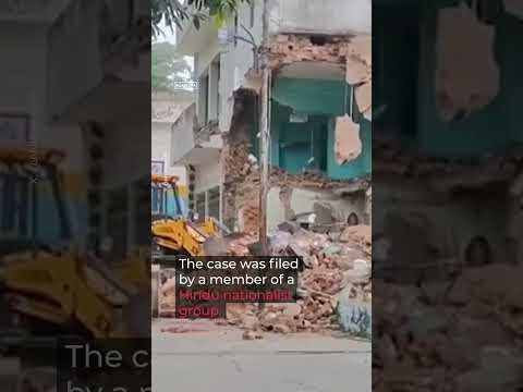 Indian authorities demolish mosque in Uttar Pradesh