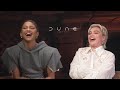 Dune 2 Cast Interviews Zendaya And Florence Pugh