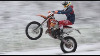 KTM on Snow - EXC 125 HD