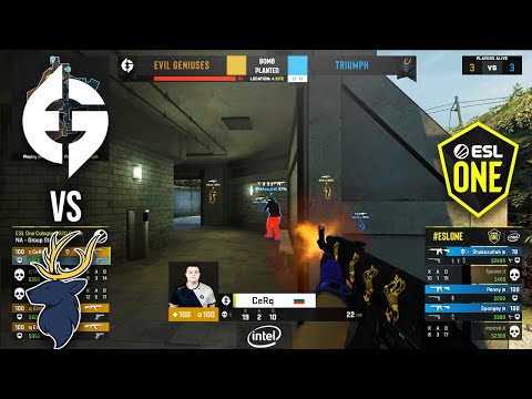 Evil Geniuses vs Triumph - ESL ONE Cologne 2020 - Highlights | CSGO