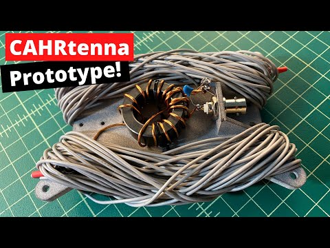 CaHRtenna Artemis EFHW Dipole Antenna Prototype Build thumbnail