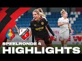 VIERDE OVERWINNING op rij voor FC Utrecht Vrouwen ? | HIGHLIGHTS