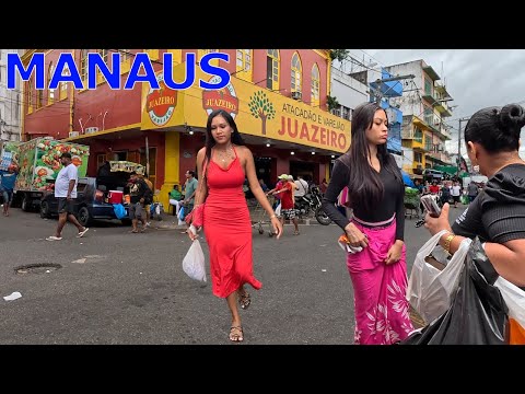 Inside the Biggest Market in Manaus - Amazonas - Brazil 🇧🇷