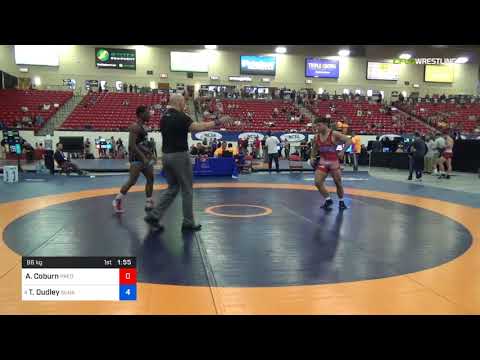 2018 Marine Corps US Open/Senior Men's Freestyle 86 Con Semis - Austin Coburn (Pred) Vs. Timothy D