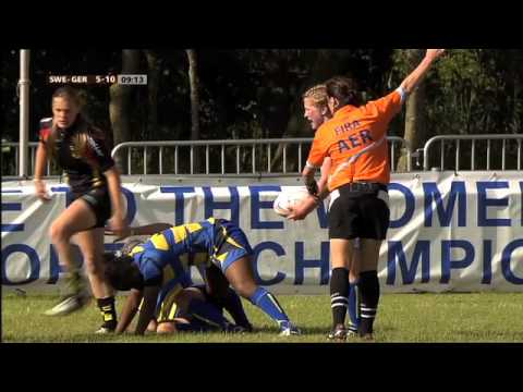 BOWL FINAL: Sweden vs Germany - European Championship Women 7s 2012