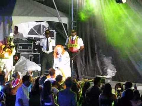Faith Evans "Mesmerize" Live June 19th 2010 in Antigua.wmv