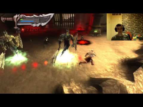 An Awesome Boss   God Of War  Chains Of Olympus   God Mode Walkthrough Part 6