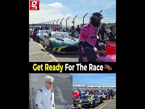Get Ready For The Race💥..Thala Ajith at Michelin Le Mans Cup race track🔥