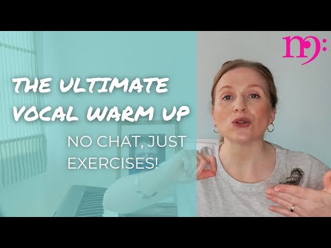 A big vocal warm up (8 exercises!) that's all singing and no chat | MusicForMy... Voice