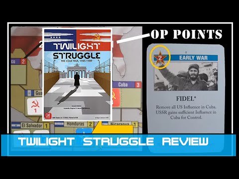 Twilight Struggle Review / Overview CASTELLI REVIEWS