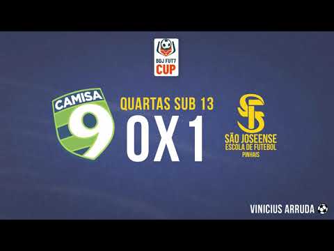 BDJ FUT7 CUP | CAMISA 9 X SÃO JOSEENSE ESCOLA PINHAIS | QUARTAS DE FINAL SUB 13 (19/11/22)