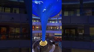 Cruise Ship Shorts - Dreamscape in the Atrium Lobby of Cruise Ship Carnival Vista