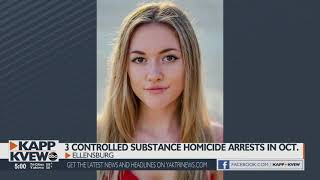 Teen arrested in overdose death of 16-year-old Ellensburg girl
