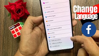 How to Change Language on Facebook App