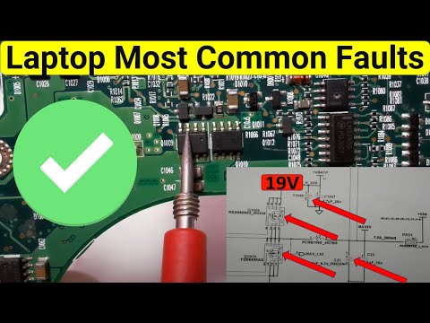 The Most Laptop Common Faults - Laptop Motherboard repair