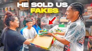He Sold Us Fakes..