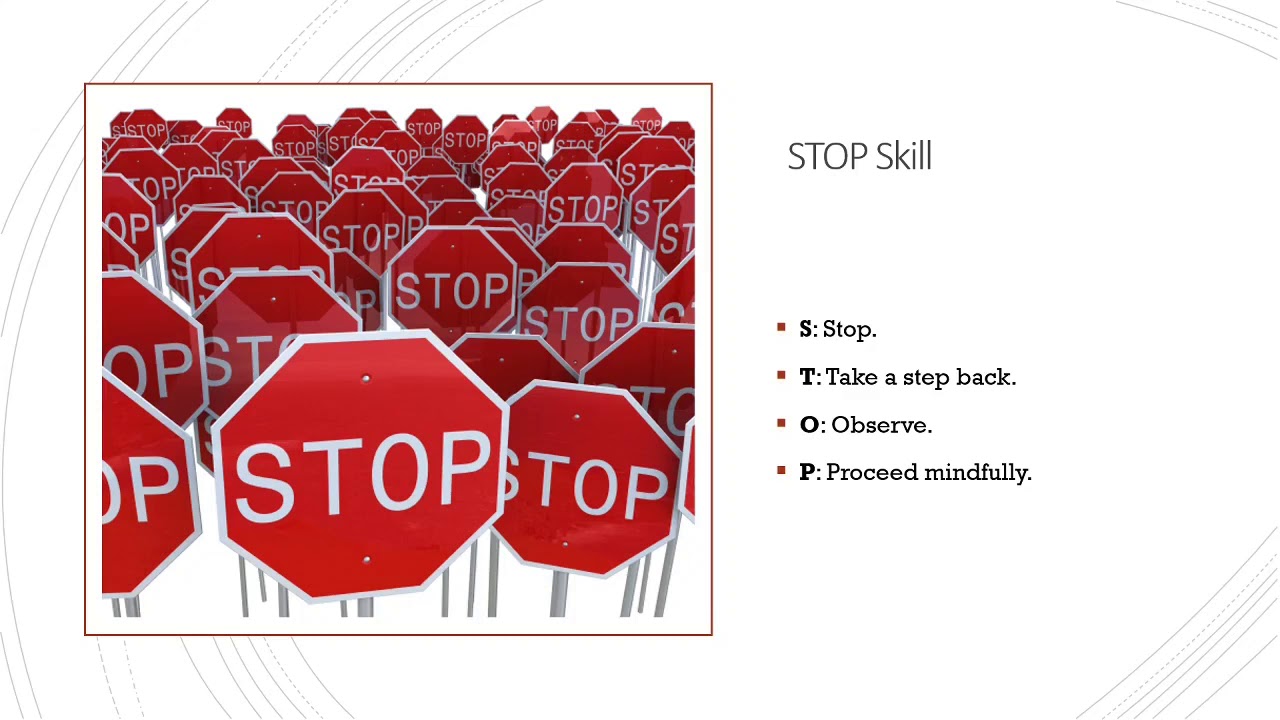 STOP Skill