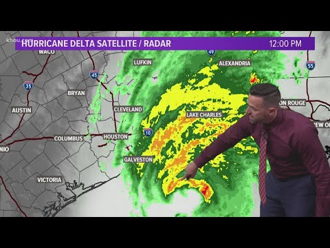Hurricane Delta: Timeline of landfall, how the storm is affecting the Houston area