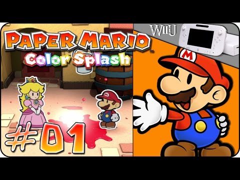 Paper Mario: Color Splash #01 - Wilkommen in Port Prisma ♦ [WiiU/Blind/4k/60FPS] ♦ Let's Play