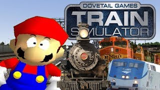 Mario in... Train Simulator