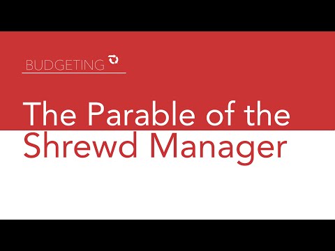 Three lessons from the parable of the shrewd manager - Luke 16