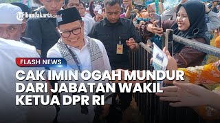 Blak-blakan! Cak Imin Ogah Mundur dari Wakil Ketua DPR Meski Sempat Singgung Jabatan Prabowo-Gibran