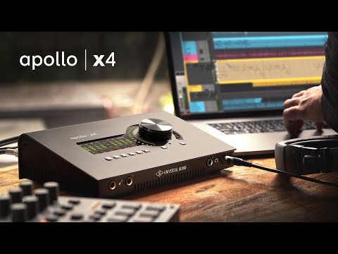Universal Audio Apollo x4 QUAD Thunderbolt 3 Audio Interface 2019 - Present - Gray image 8