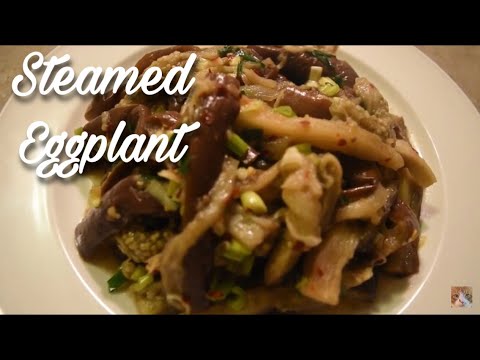 Steam Eggplant Appetizer I Easy to make Appetizer I Sher Shares