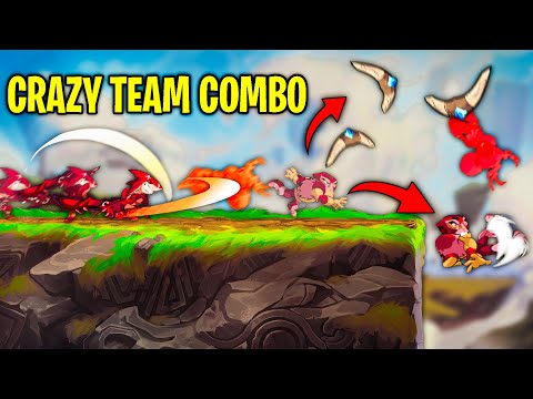 The CRAZIEST Brawlhalla Team Combos!