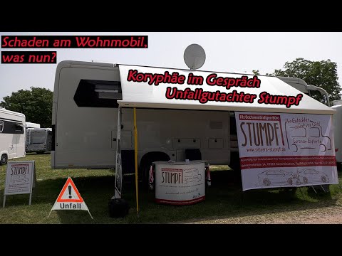 Schaden am Wohnmobil, was nun? Gespräch mit Schadensgutachter für Wohnmobile Rainer Stumpf