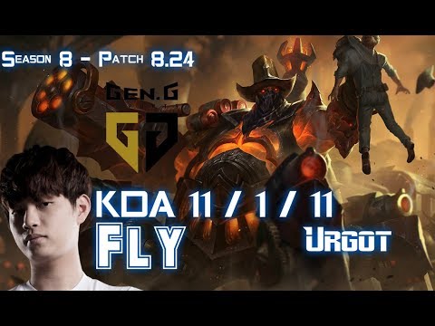 GEN Fly URGOT vs IRELIA Mid - Patch 8.24 KR Ranked