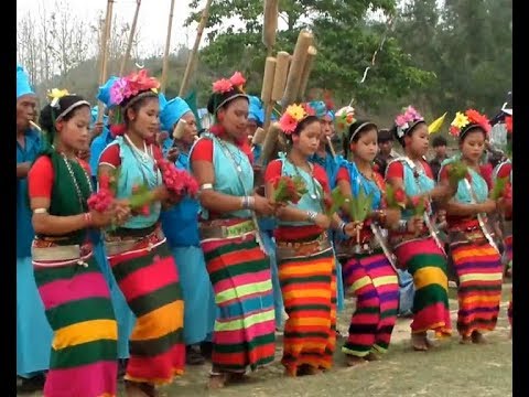 পাহাড়ী মারমা সম্প্রদায়ের সাংগ্রাই উৎসব পালন