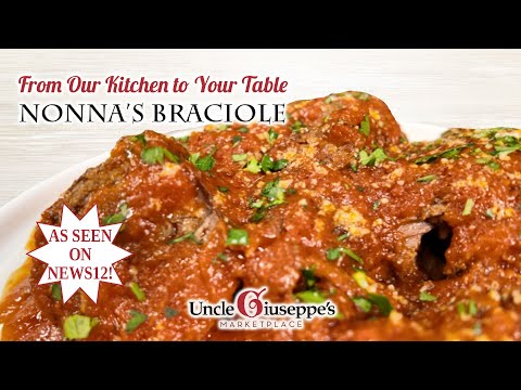 👵 Nonna’s Classic Braciole Recipe | Tender Italian Beef Rolls in Sauce 🍝🇮🇹