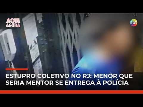 Adolescente suspeito de estupro coletivo em Copacabana se entrega à polícia | #AquiAgora