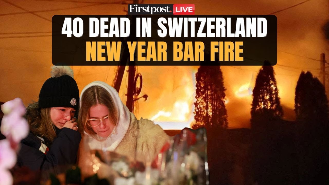 Swiss Bar New Year Tragedy LIVE: 40 Killed In Bar Fire | Sixteen Italians Missing | Firstpost
