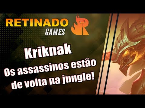 Arena of Valor AOV - Gameplay: Kriknak - os assassinos estão de volta na jungle! Garena ROV / 傳說對決