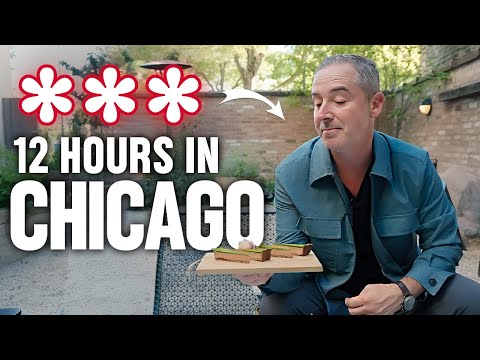 12 HRS in CHICAGO - Where A 3 MICHELIN Chef Eats ft. The best steakhouse, pastry & local favorites