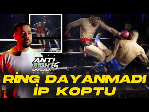 Kontrol Kayboldu! Dövüşe Ring Dayanmadı İp Koptu! / AntiFight Vol.5 | Arınma Gecesi