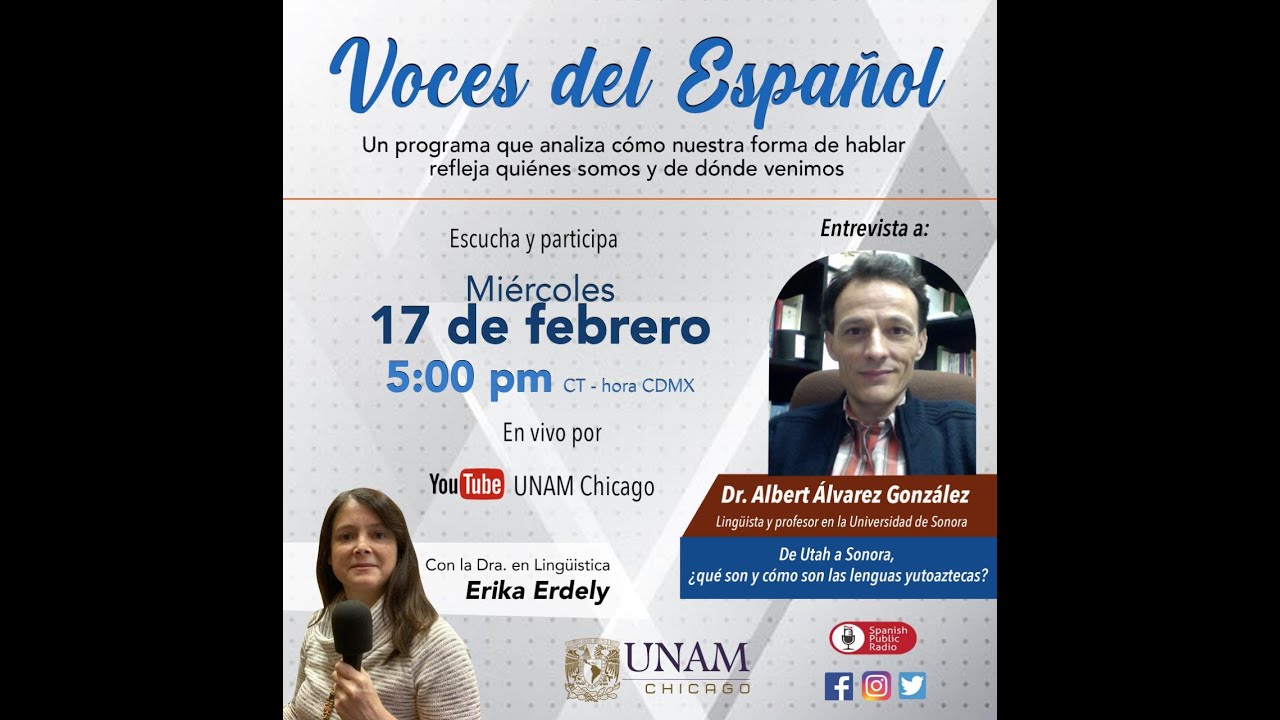 VOCES DEL ESPAÑOL 067  INVITADO EL DR  ALBERT ÁLVAREZ