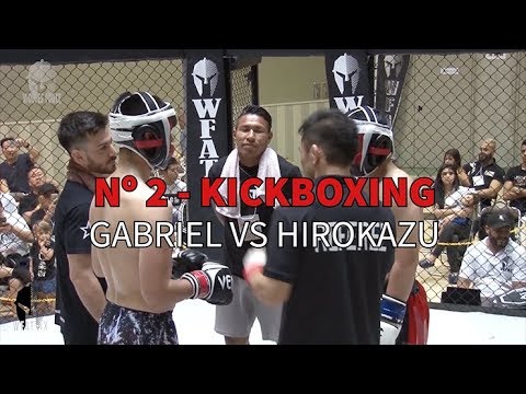 Gabriel Vs Hirokazu Luta nº 2 KICKBOXING WFAT - IX