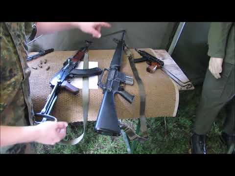 Die ewige Frage: M16 vs. Kalashnikow aus der Sicht eines deutschen Sportschützen AK47 MPi AK74