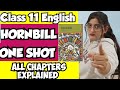 Class 11 English One Shot | HORNBILL FULL BOOK ONE SHOT | All Chapters In One Video