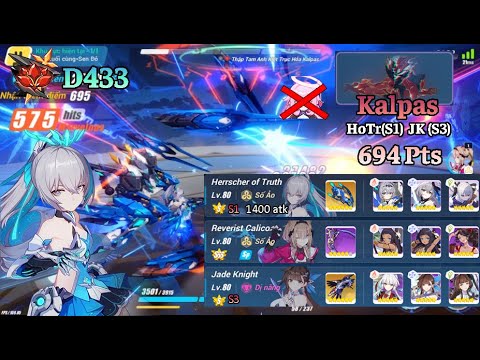 Honkai 6.4: Kalpas (Ranged) 694 Pts | HoTr (S1) RC(SSS) JK(S3) No elf | Redlotus-D433