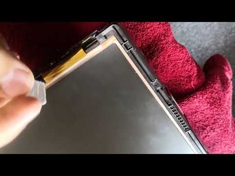 uncoating Monitor - Anti glare removal, Dell  U2711 (Matt to Glossy)