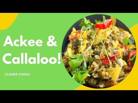 Easy Ackee & Callaloo Recipe !